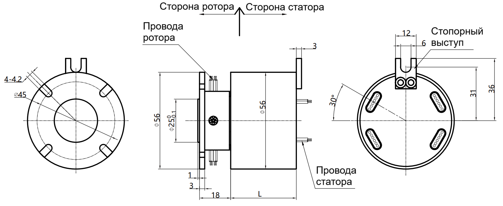 Чертеж MZ056F-P0210