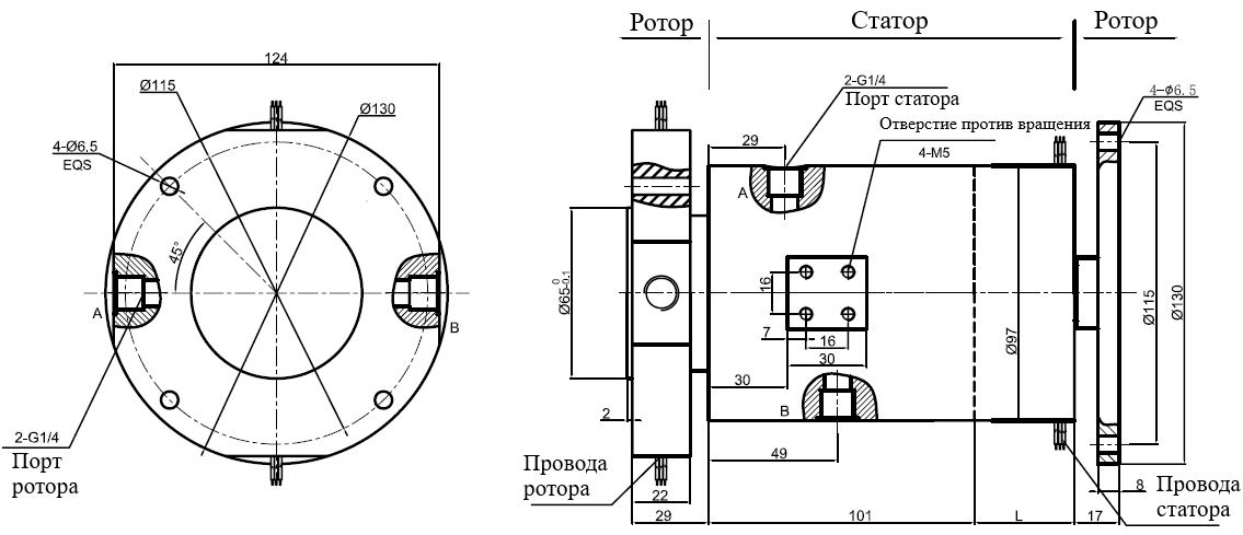 Чертеж MAPH200W-03-P0410-S02
