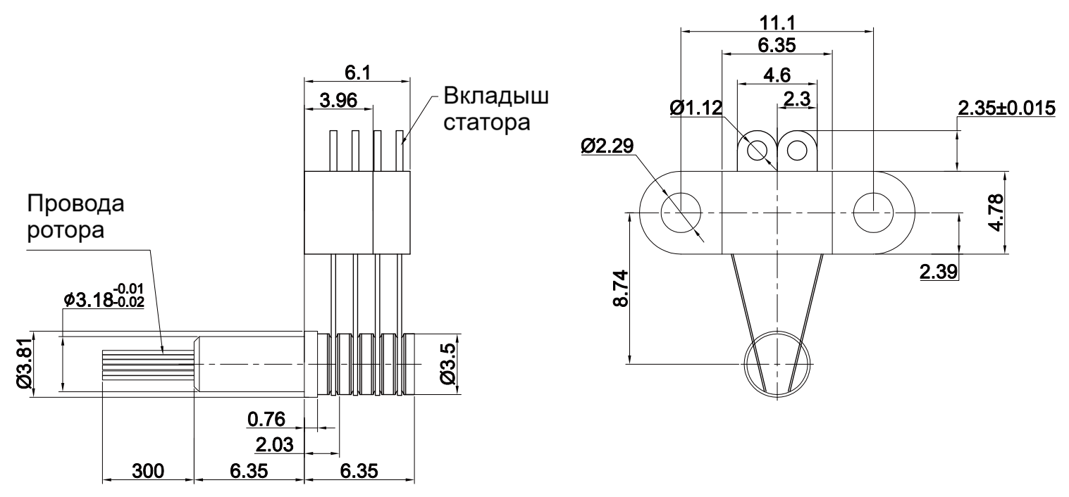 Чертеж MSP104AC