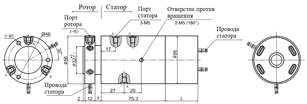 Чертеж MAPH300F-01-P1210-S06