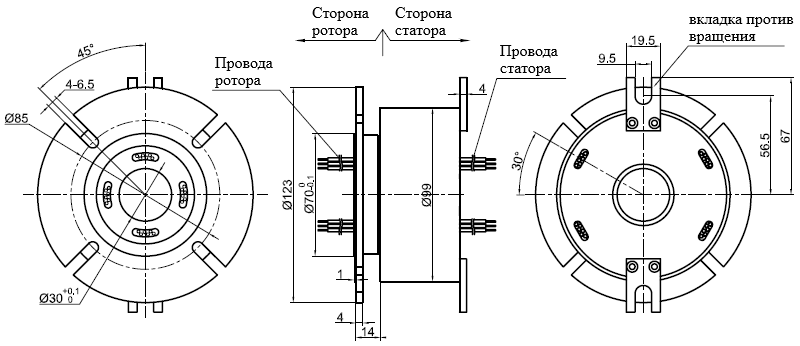 Чертеж GT3099F