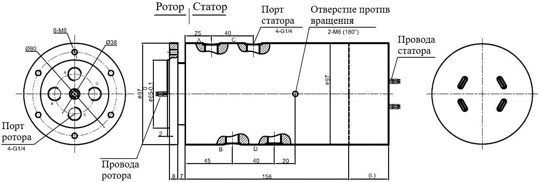 Чертеж MAPH400-03-P0210-S04