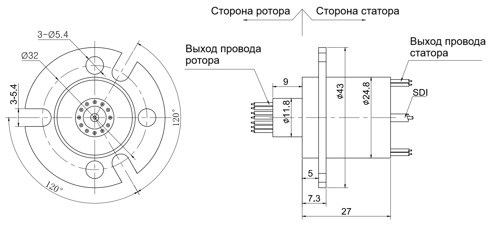 Чертеж MSDI212