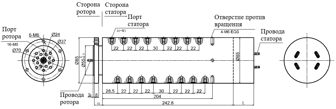 Чертеж MAPH1600-01-P1410-S04