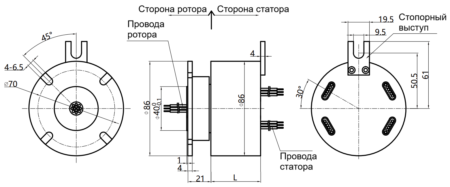 Чертеж MZ086-S72