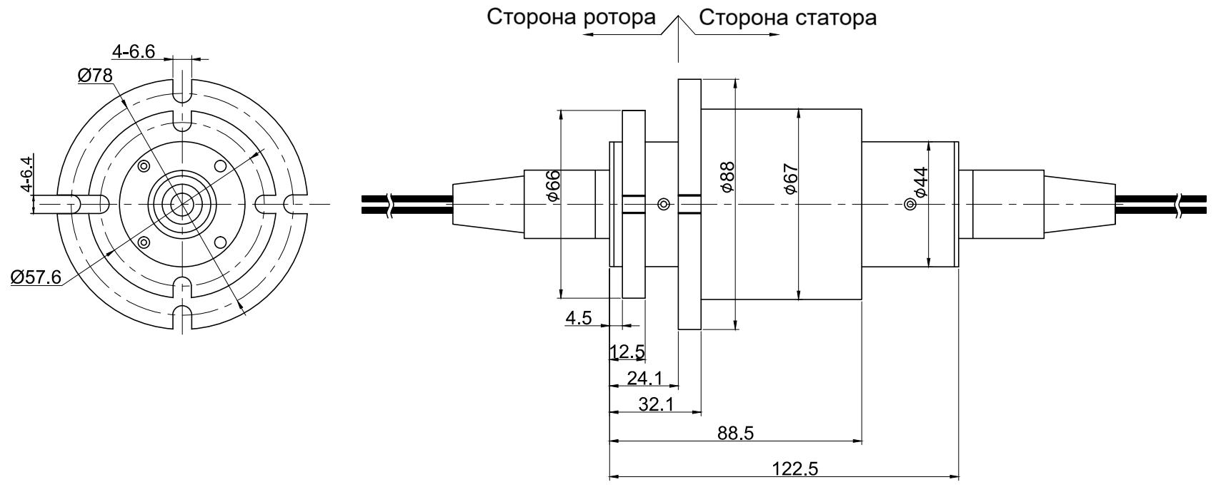 Чертеж MFO2600C
