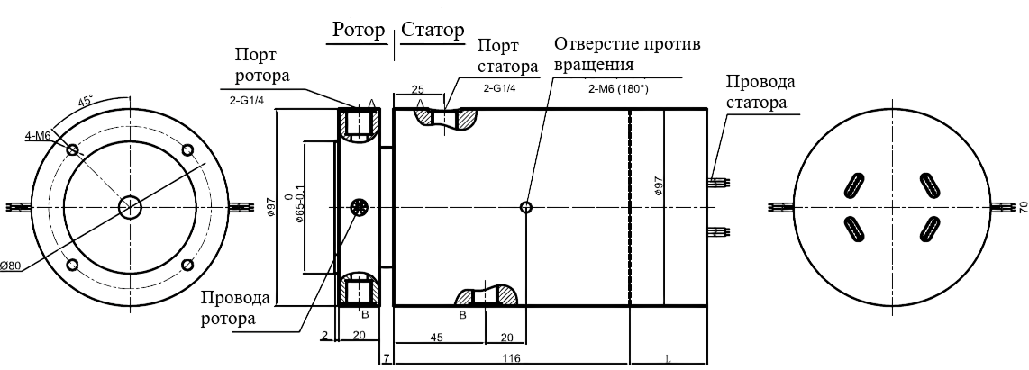 Чертеж MAPH200F-03-P0210-S04