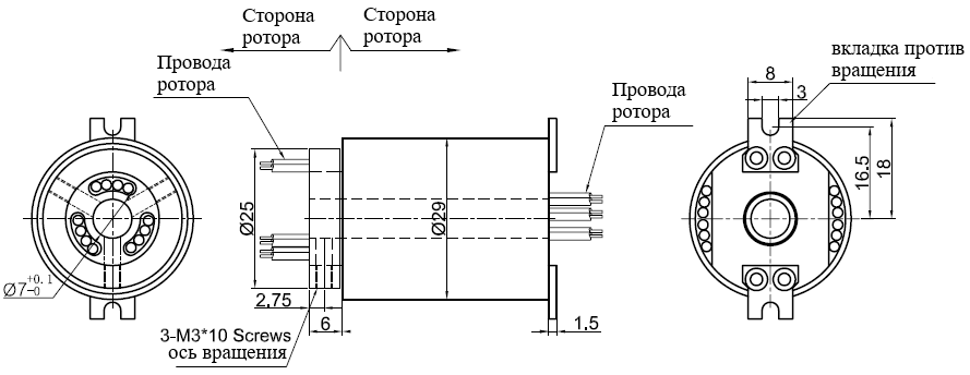 Чертеж GT0729