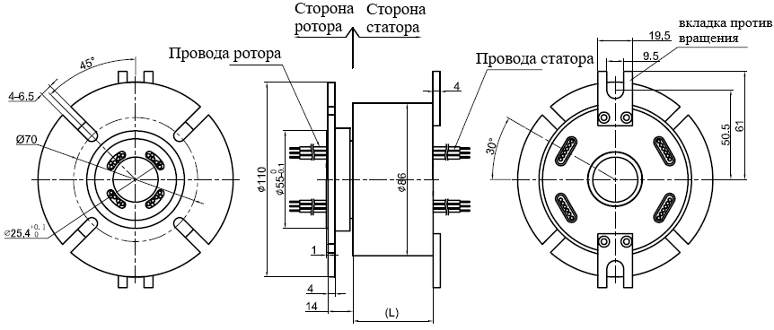 Чертеж GT2586F