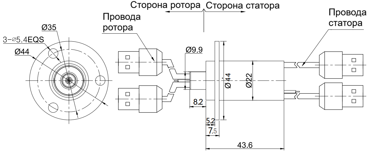Чертеж MUSB1221-S19