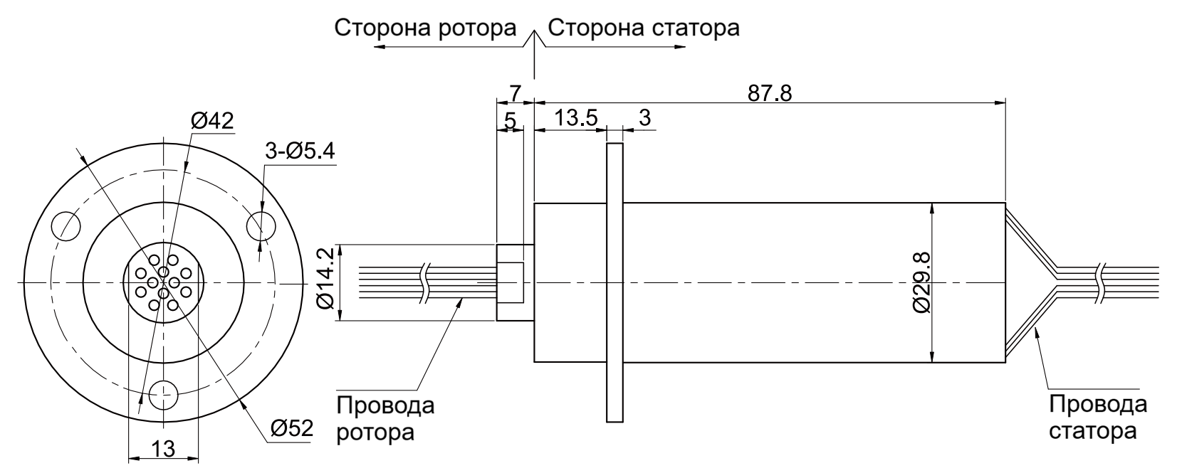 Чертеж MW1211-IP65
