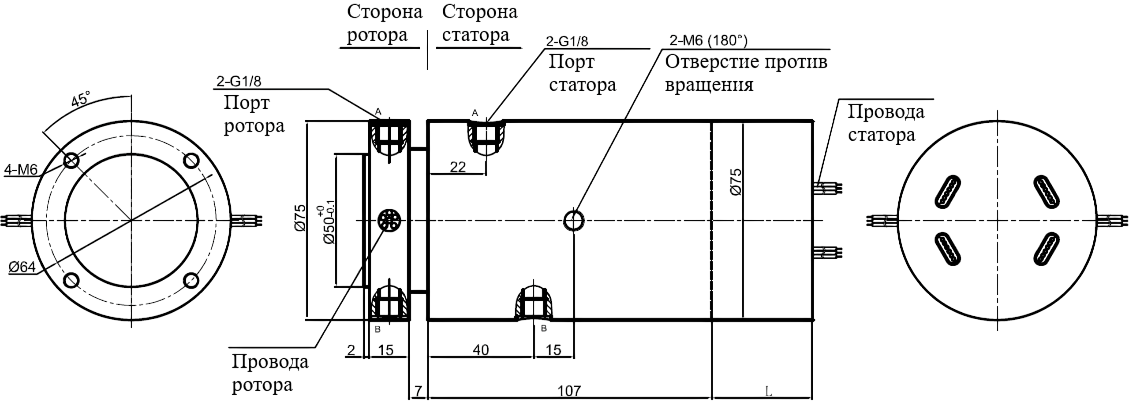 Чертеж MAPH200F-02-P0610-S06