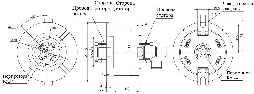 Чертеж MAPH100-03