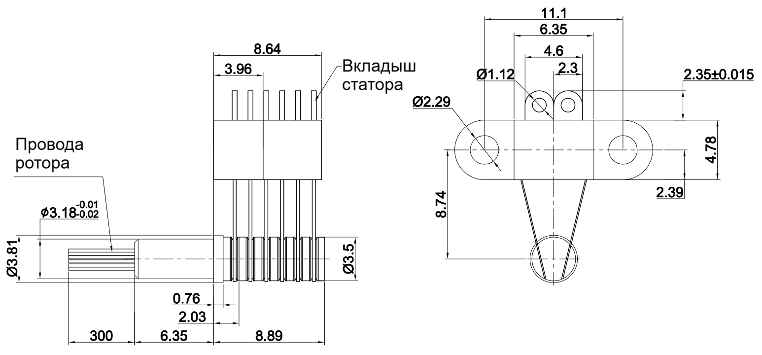 Чертеж MSP106AC