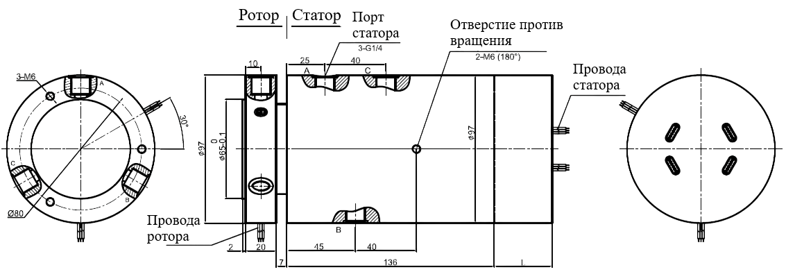 Чертеж MAPH300F-03-P0610