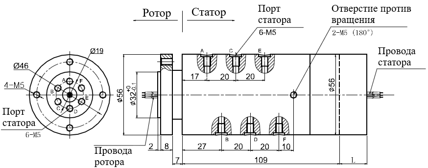 Чертеж MAPH600S-01-S12