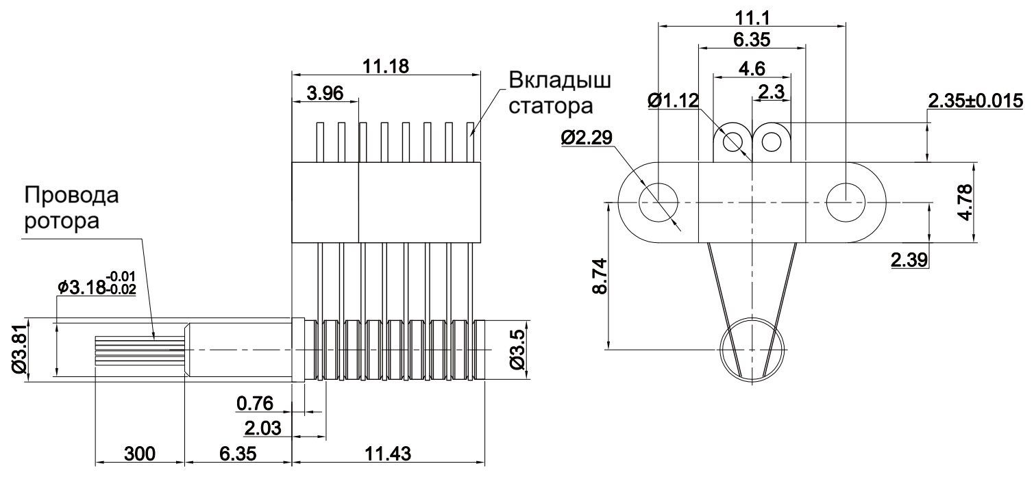 Чертеж MSP108AC