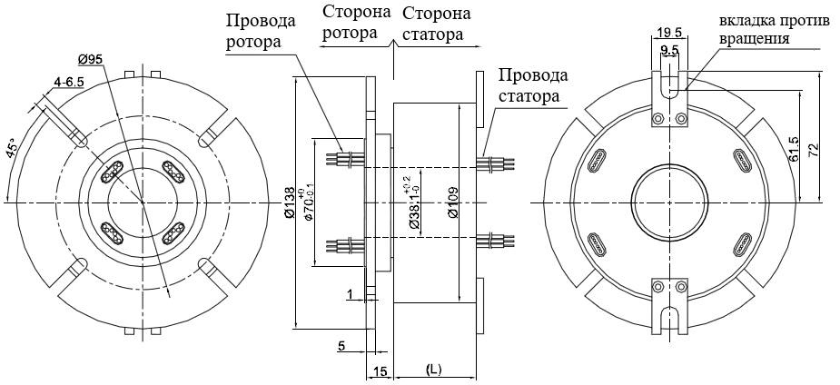 Чертеж GT38109F