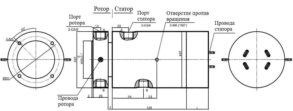 Чертеж MAPH200F-04-P0210-S10