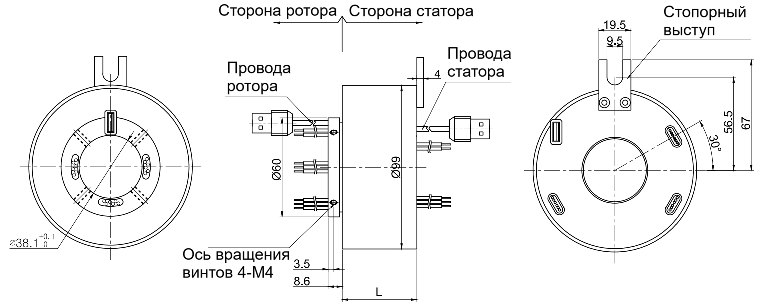 Чертеж MUSB2381-S19