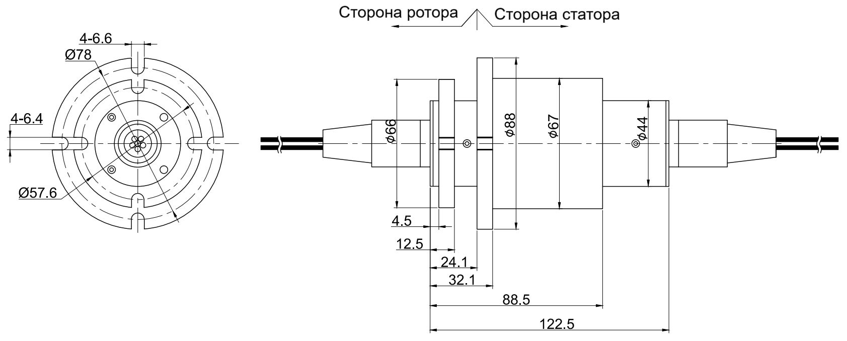 Чертеж MFO600