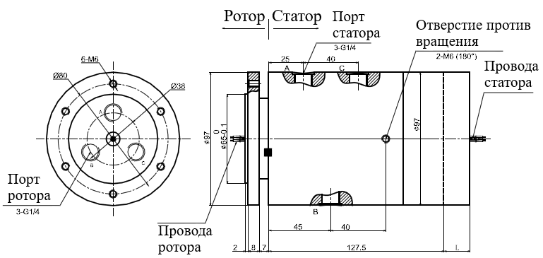 Чертеж MAPH300S-03-S18