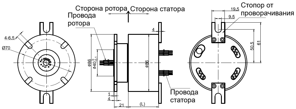 Чертеж MB250F-01P
