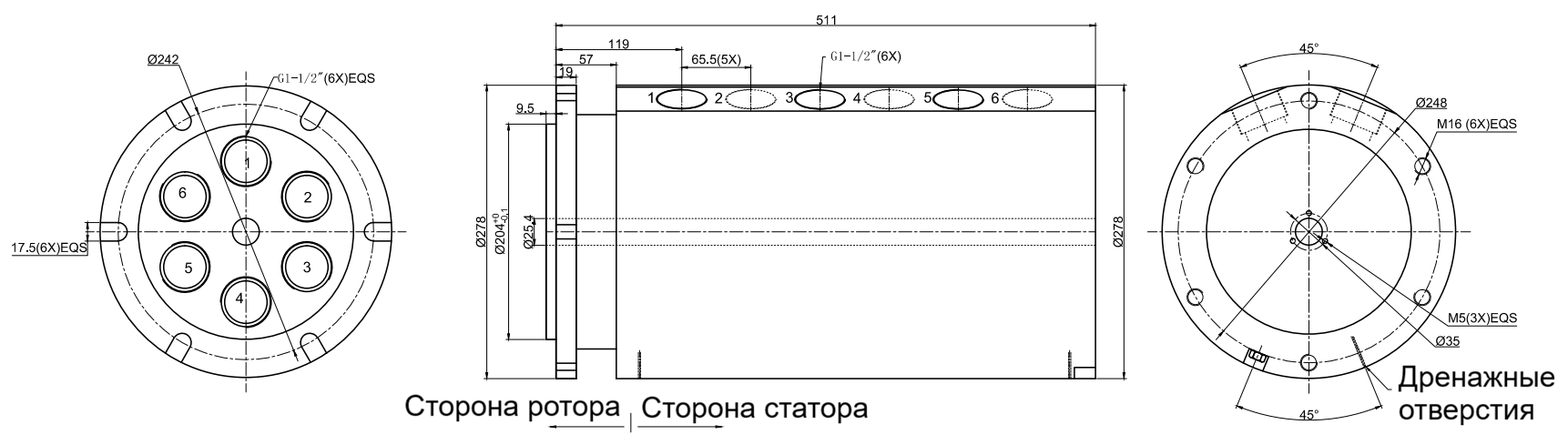 Чертеж MVH612