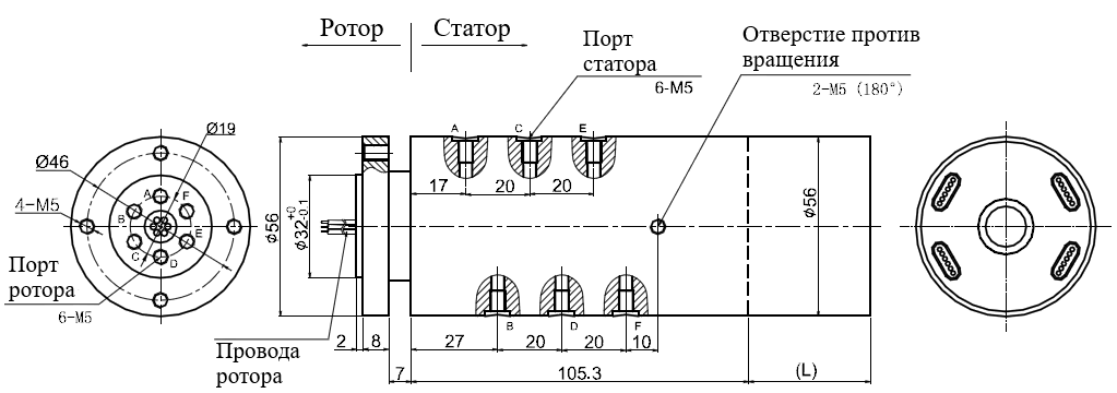 Чертеж MAPH600-01-S06