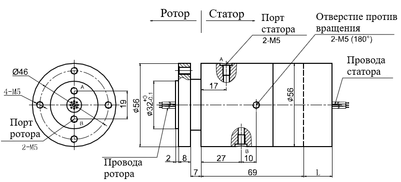 Чертеж MAPH200S-01-S56