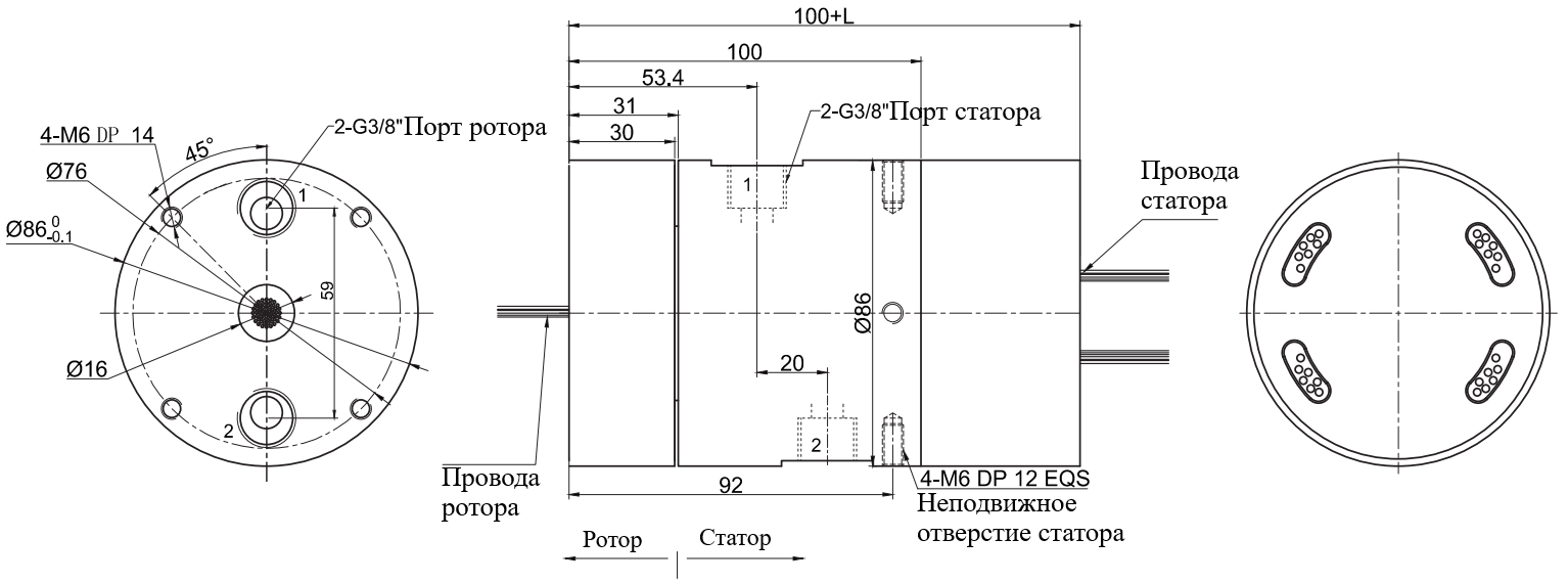 Чертеж MKD23-P1210