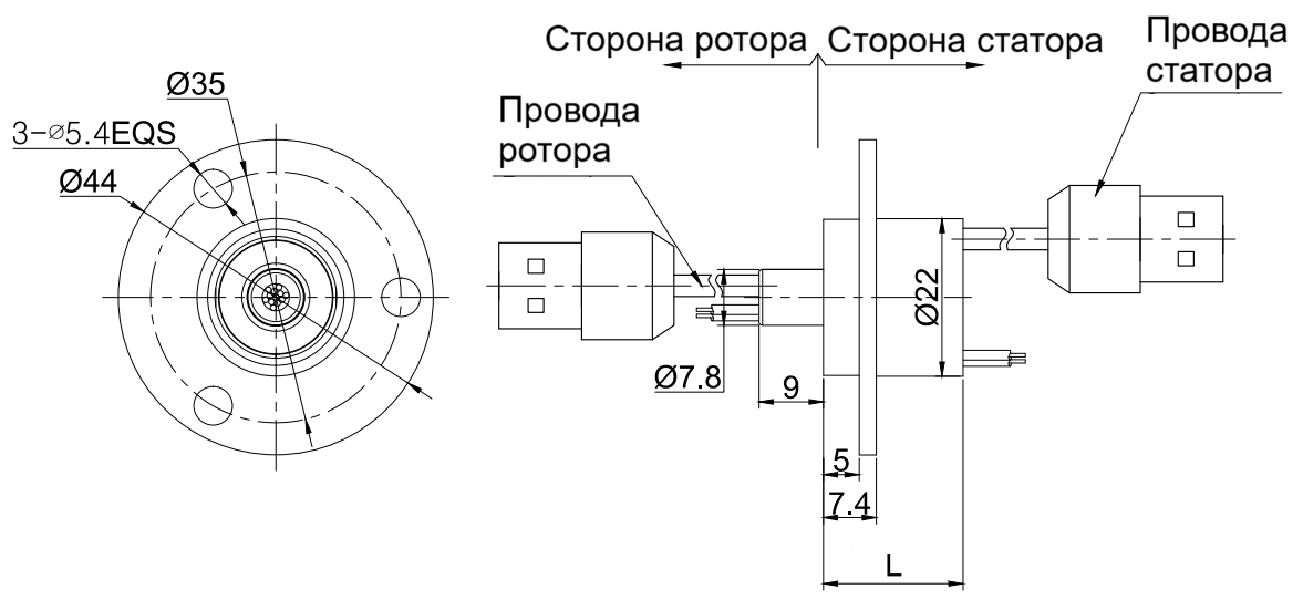 Чертеж MUSB1221-S07