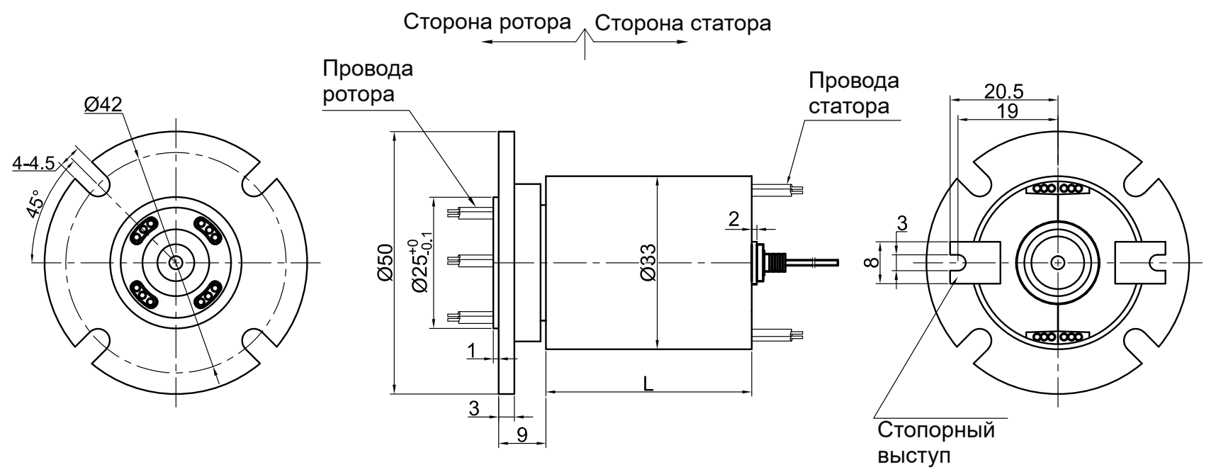 Чертеж MHF107-S06