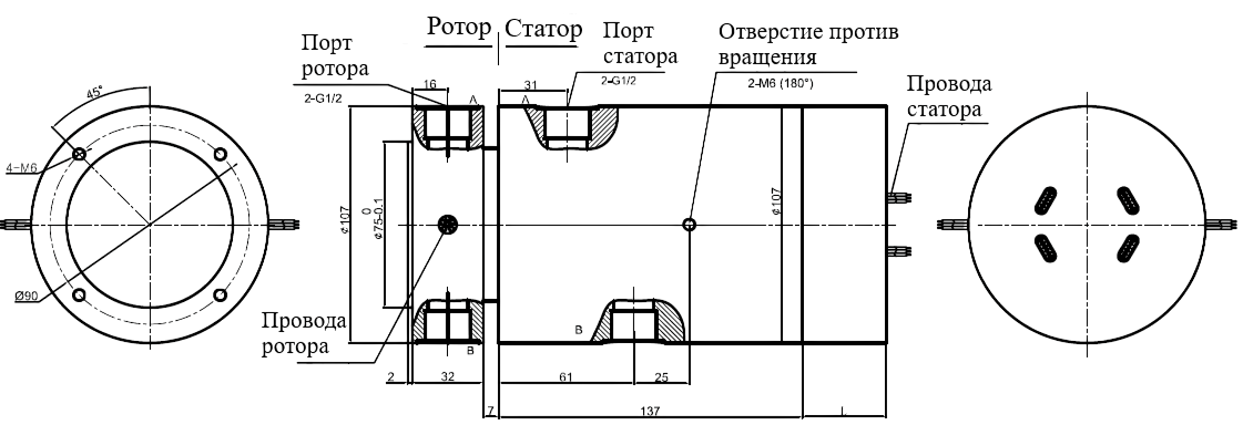 Чертеж MAPH200F-05-P0610