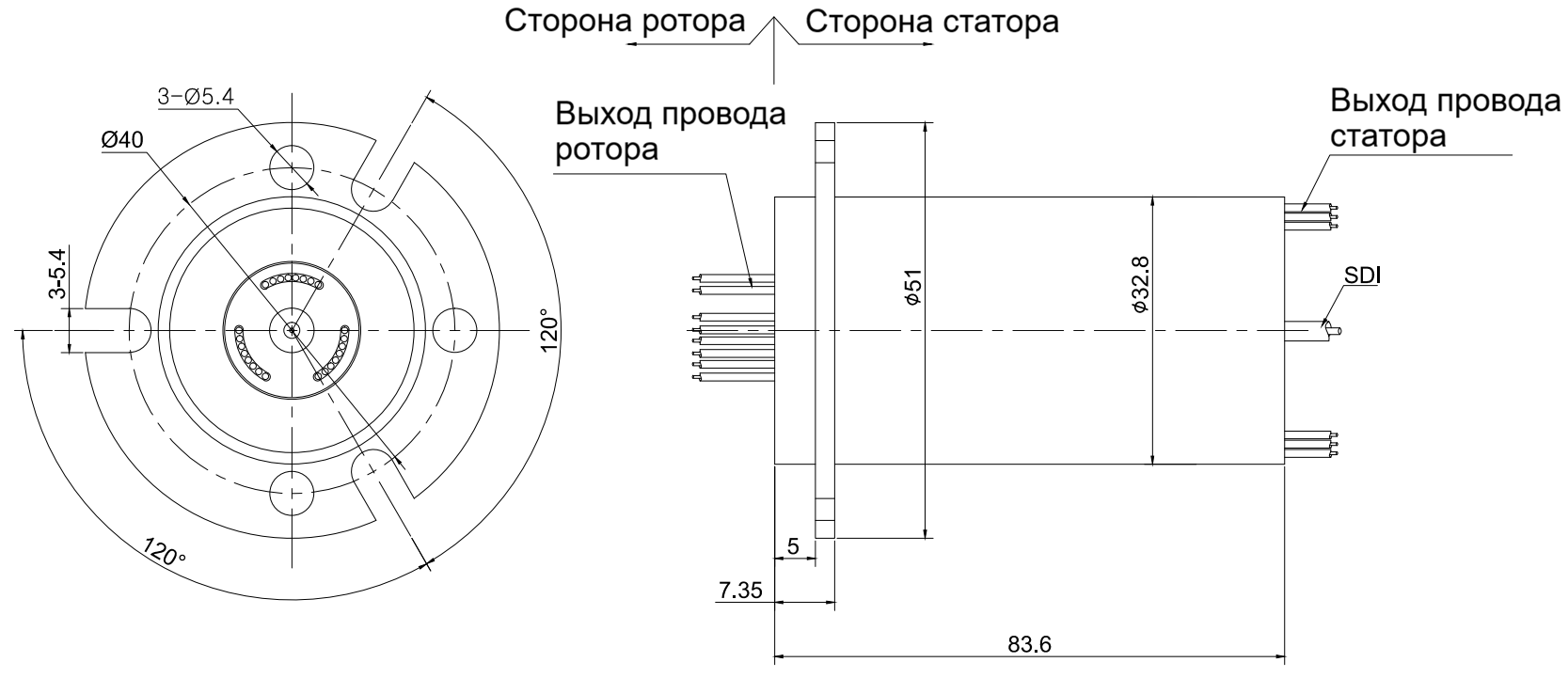 Чертеж MSDI230