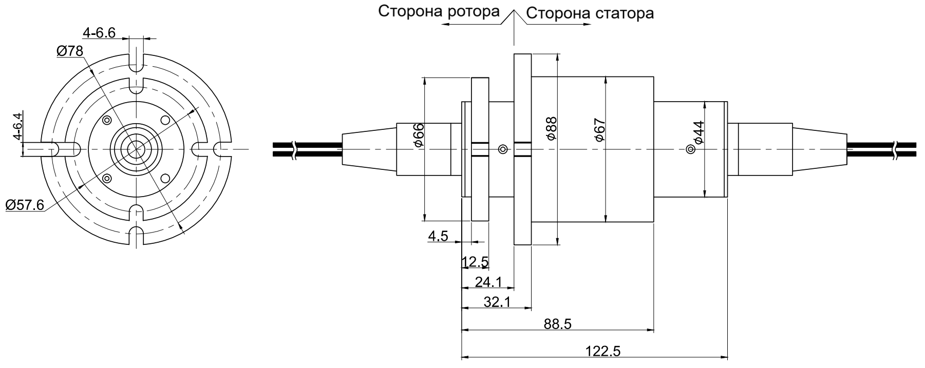 Чертеж MFO400