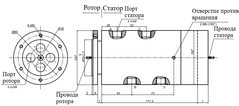 Чертеж MAPH400S-04-S56