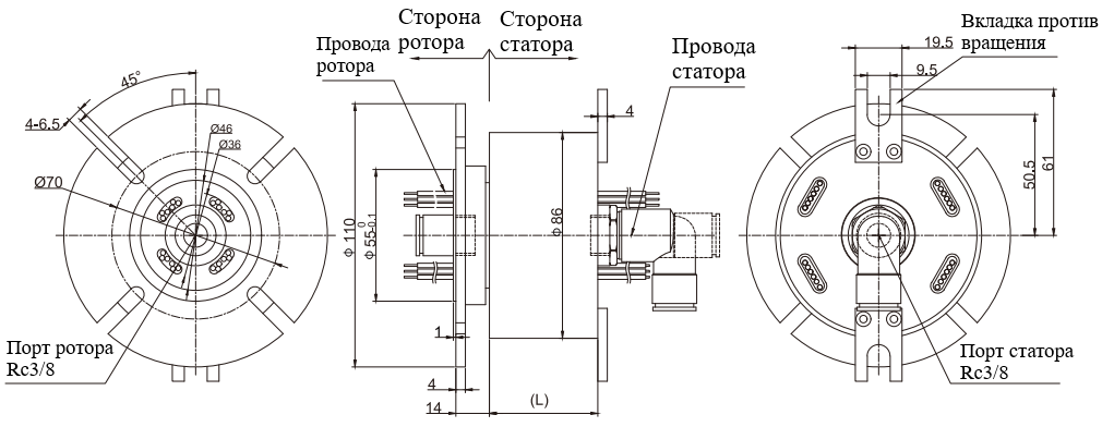 Чертеж MAPH100-04